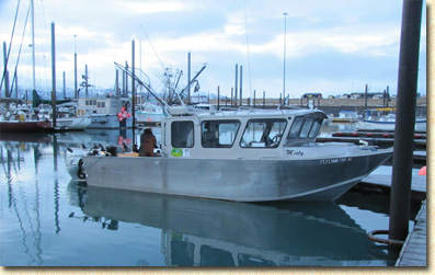 The M/V Misty charter boat for Homer combo rockfish, halibut and salmon fishing charters.
